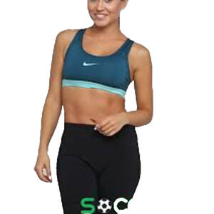 Nike Sports Bra Dri-FIT Swoosh Y2K Green Medium A004065
